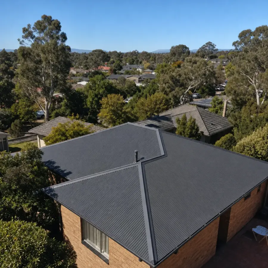 Tile-to-Metal Re-Roof in Tuggeranong — after